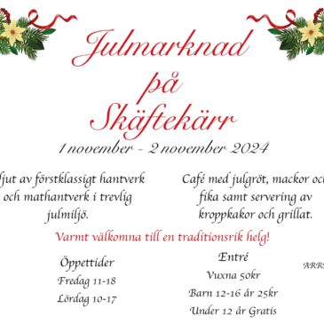 ÖLitt på Skäftekärrs julmarknad!