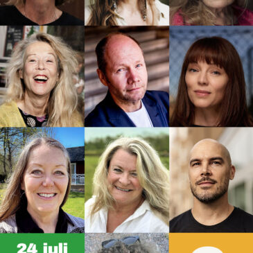 Författarna i årets festival